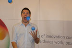 Juggling Blue Balls