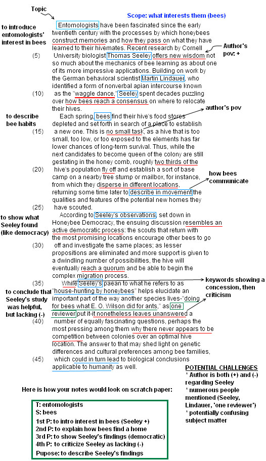 gmat awa sample with answers